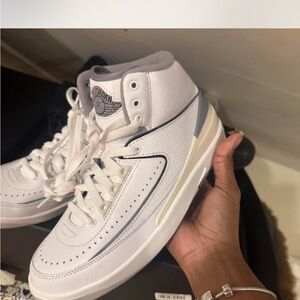 Jordan Kids Sneakers White Gray